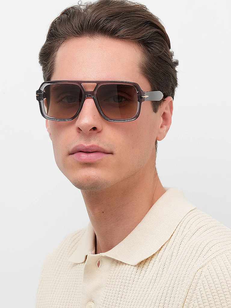 David Beckham DB7151/S/55 Sunglasses Gray 2